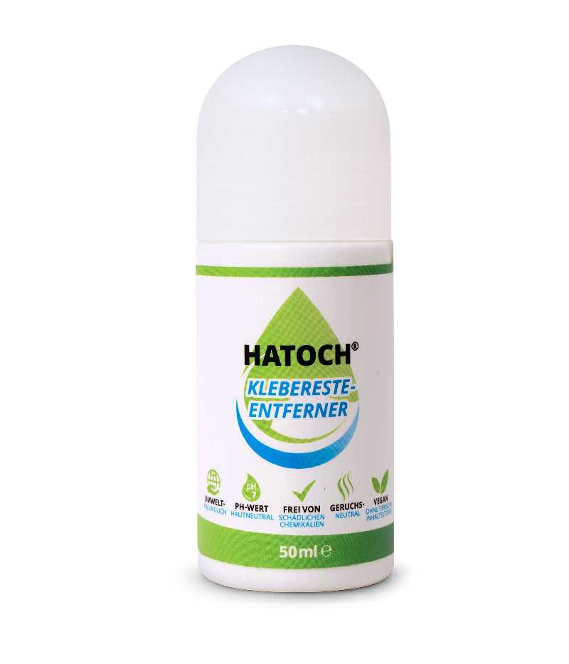 HATOCH Klebereste-Entferner 50ml zum rückstandsfreien Lösen von Aufkleber-Resten