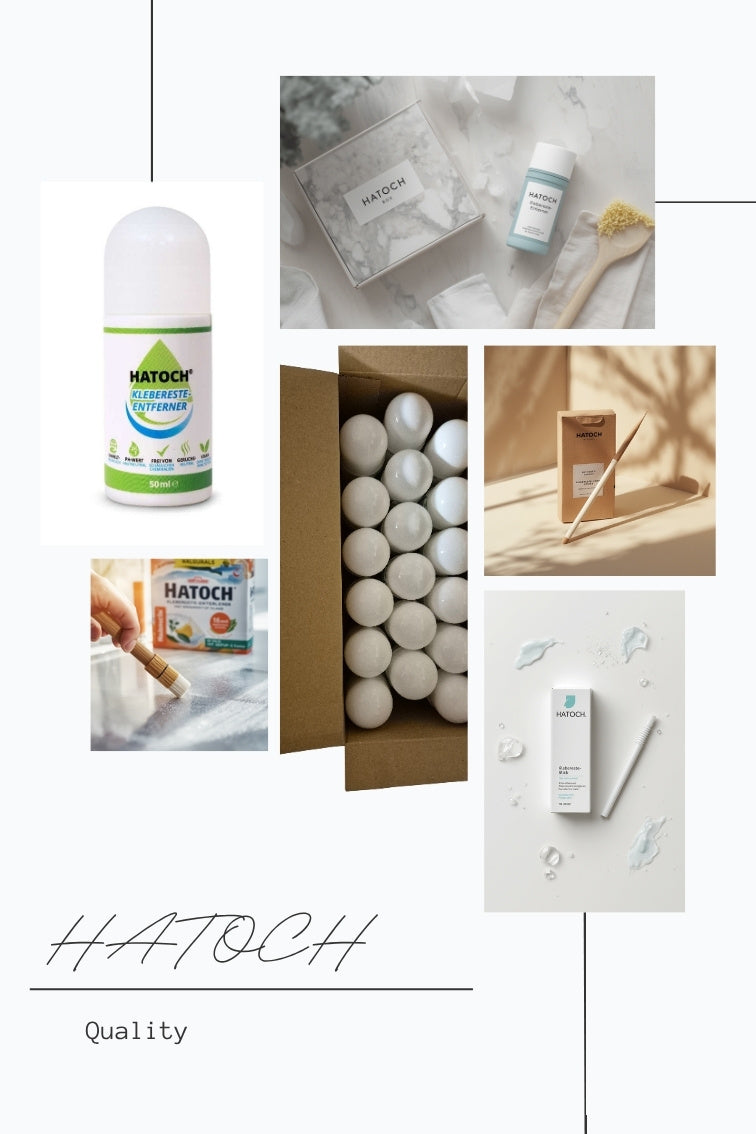 HATOCH Klebereste-Entferner 50ml 18er Karton mit Produktfoto