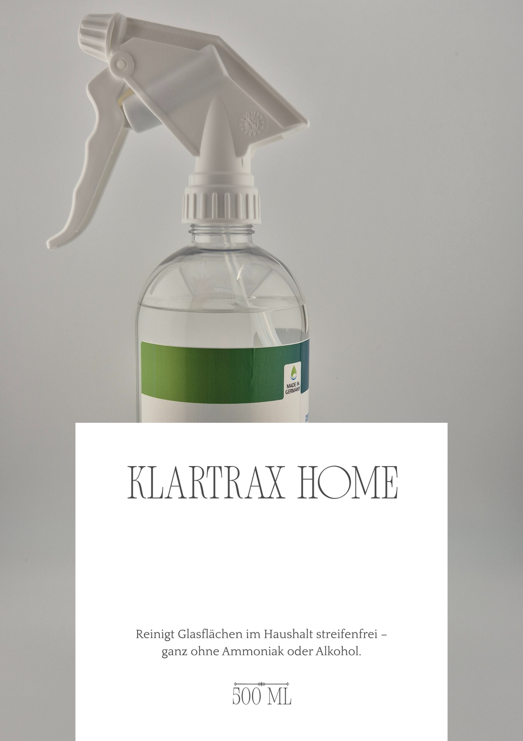 HATOCH KLARTRAX Home Produktfoto, 500 ml Sprühflasche