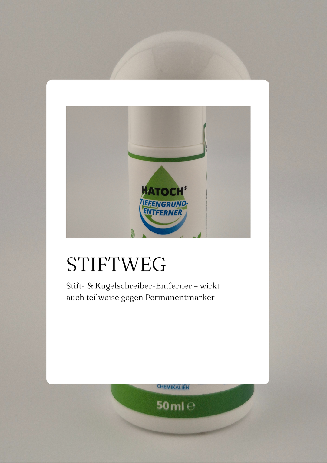 HATOCH STIFTWEG Produktfoto, 50 ml Stick