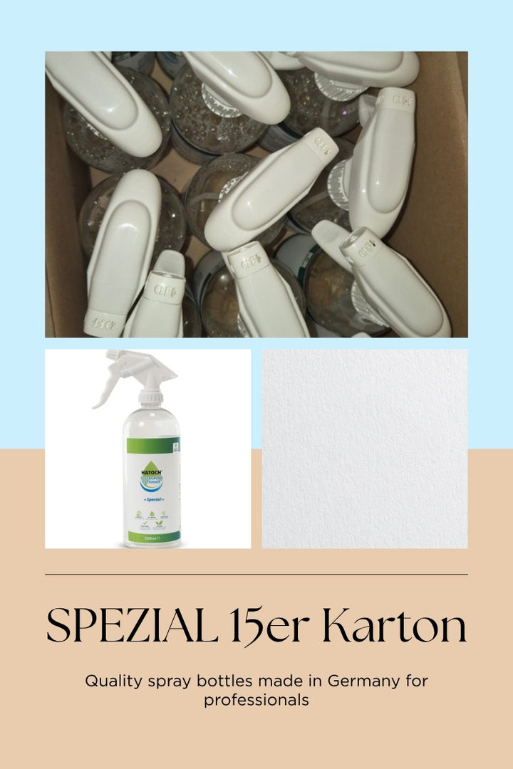 HATOCH SPEZIAL 500ml 15er Karton mit echtem Verpackungsfoto und Sprühflasche