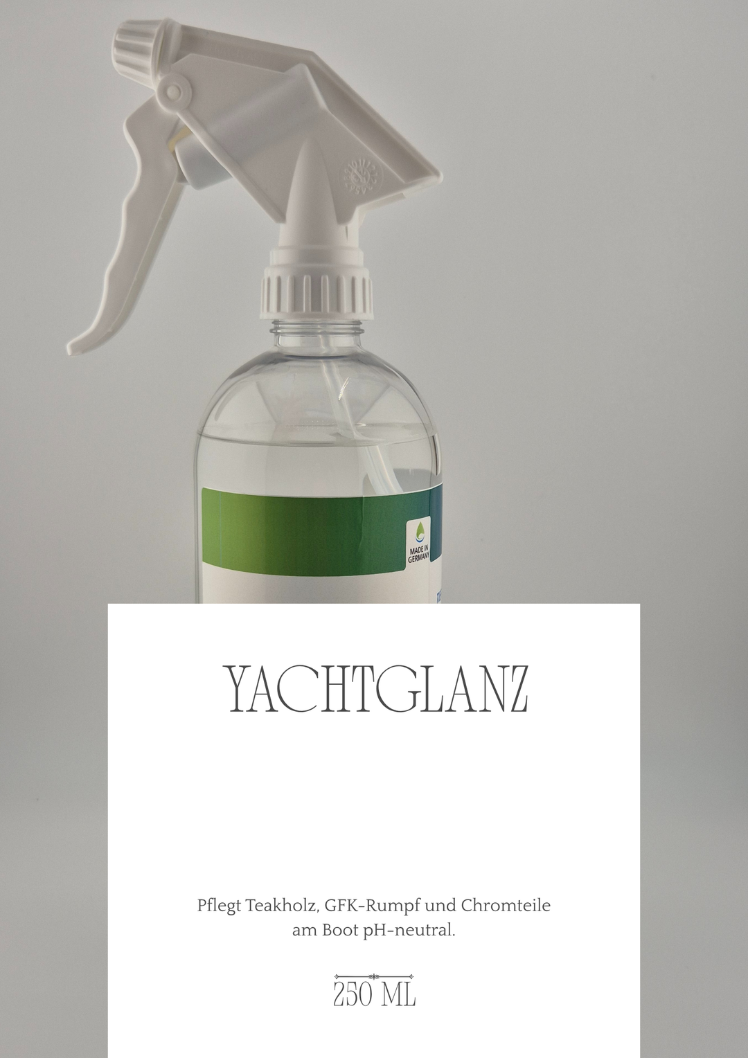 HATOCH YACHTGLANZ Produktfoto, 250 ml Sprühflasche