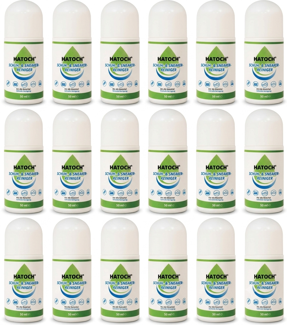 HATOCH® Shoe Cleaner 50ml | Sneaker Cleaner Box of 18