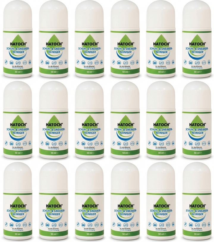 HATOCH® Shoe Cleaner 50ml | Sneaker Cleaner Box of 18