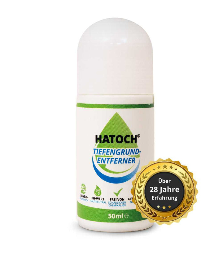 HATOCH Tiefengrund-Entferner 50ml + Microfasertuch Set – kompaktes Reinigungsset